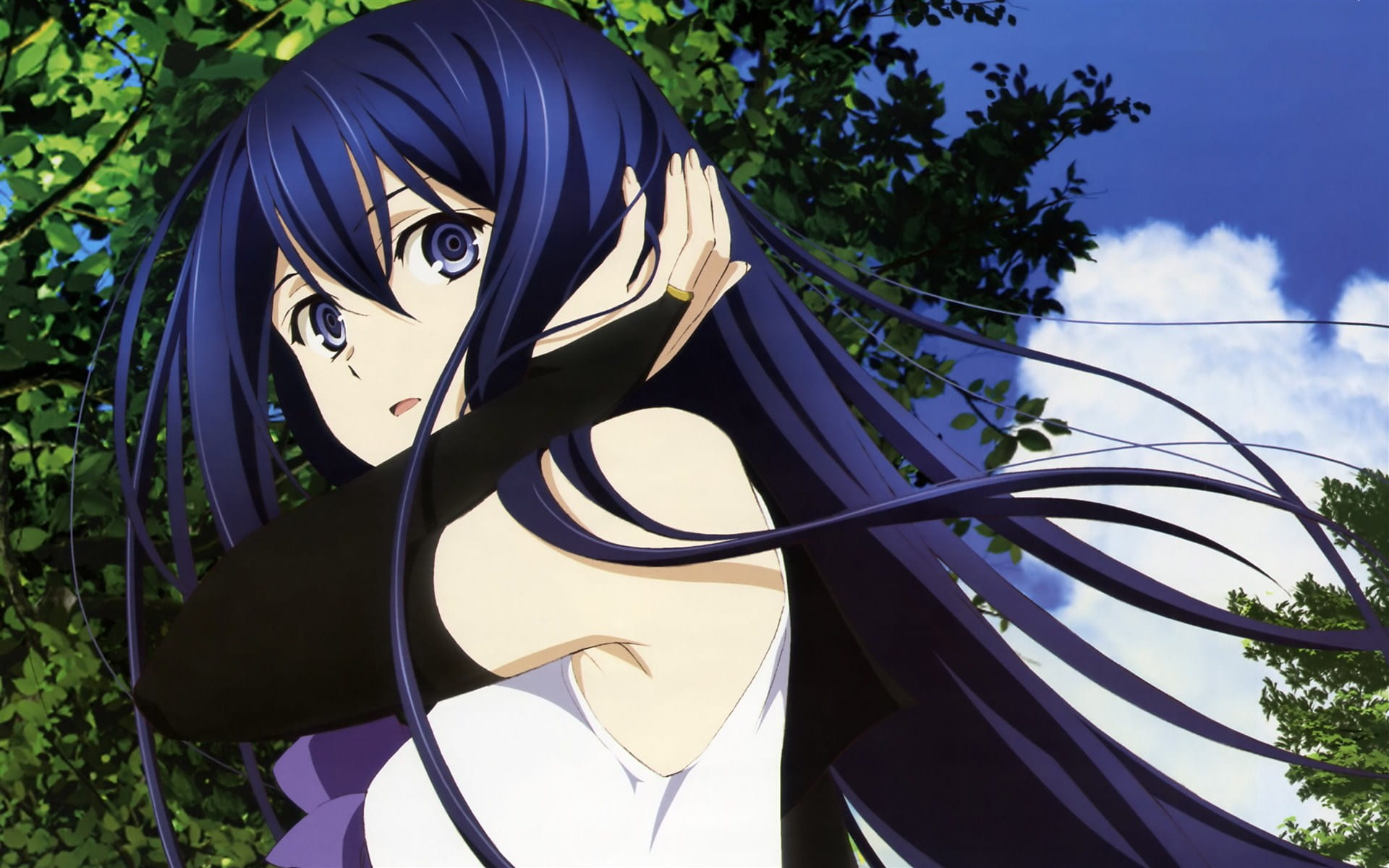 最受欢迎女主 黑长直黑羽宁子电脑壁纸(1)