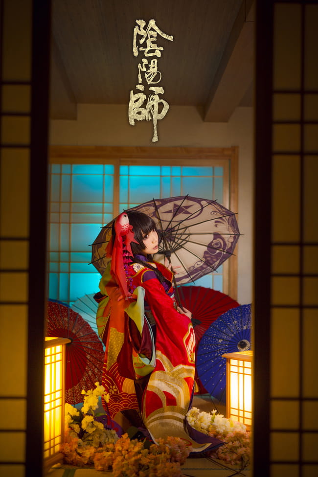 萝莉万岁 网易手游阴阳师 神乐 cosplay(1)