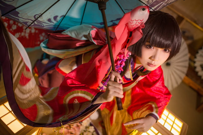 萝莉万岁 网易手游阴阳师 神乐 cosplay(1)