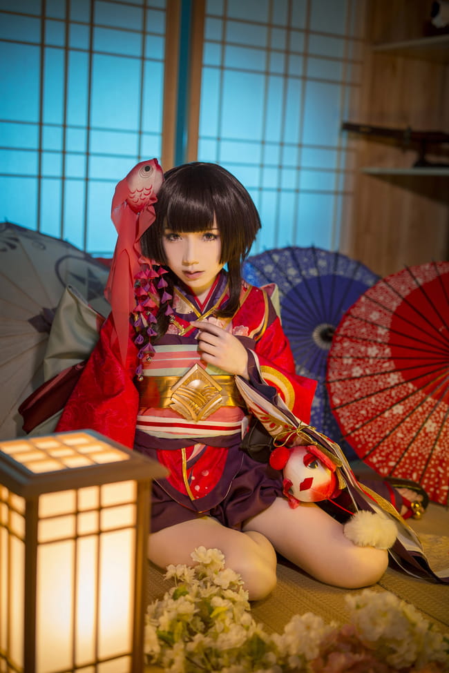 萝莉万岁 网易手游阴阳师 神乐 cosplay(1)