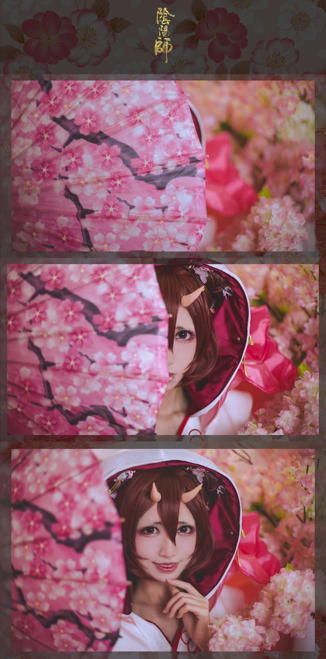 痴汉桃花妖 呆萌 cosplay