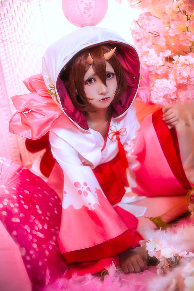 痴汉桃花妖 呆萌 cosplay