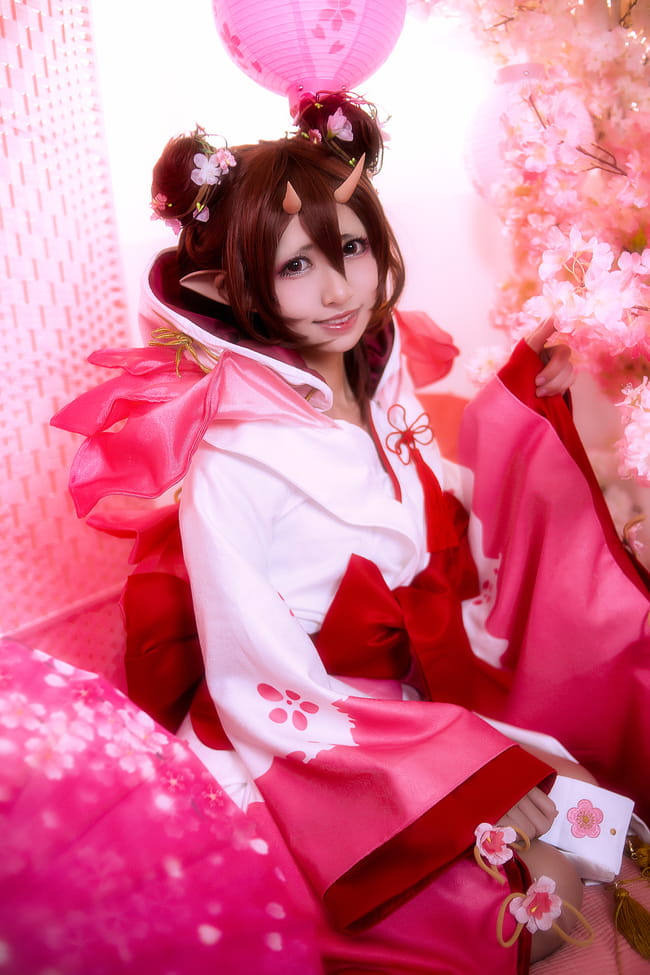 痴汉桃花妖 呆萌 cosplay