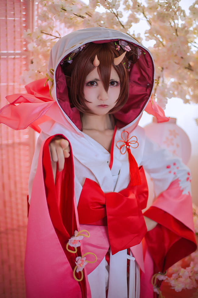 痴汉桃花妖 呆萌 cosplay