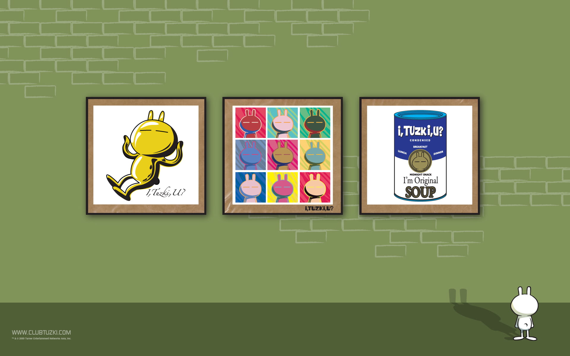 贱萌搞怪的兔斯基 超清电脑壁纸下载(1)