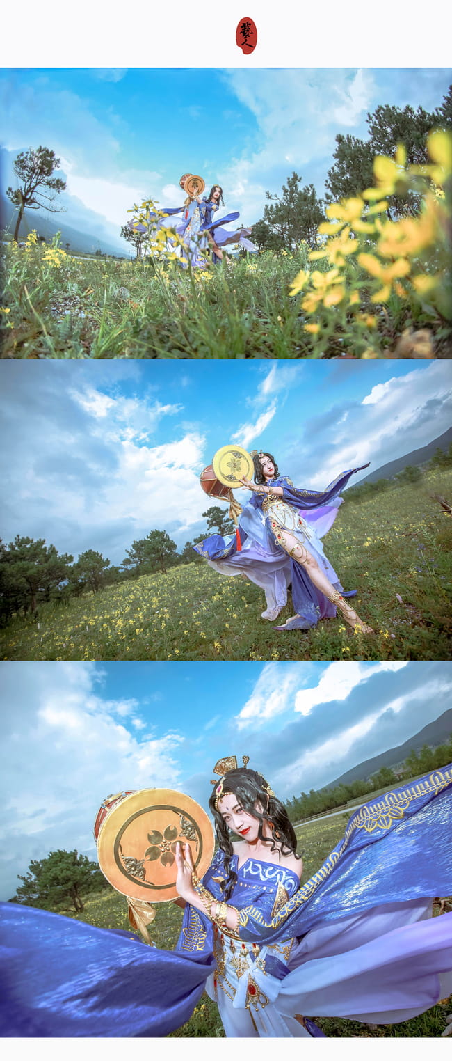 剑侠情缘网络版叁 罗姆之舞 cosplay