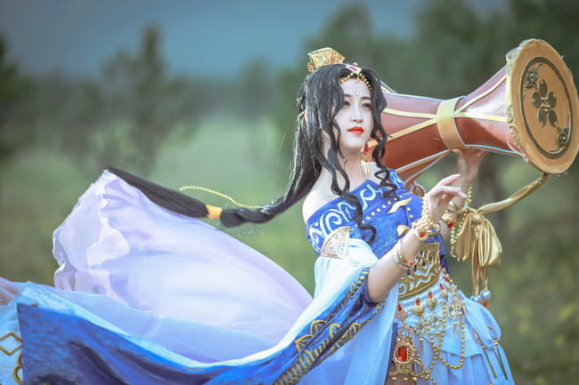剑侠情缘网络版叁 罗姆之舞 cosplay