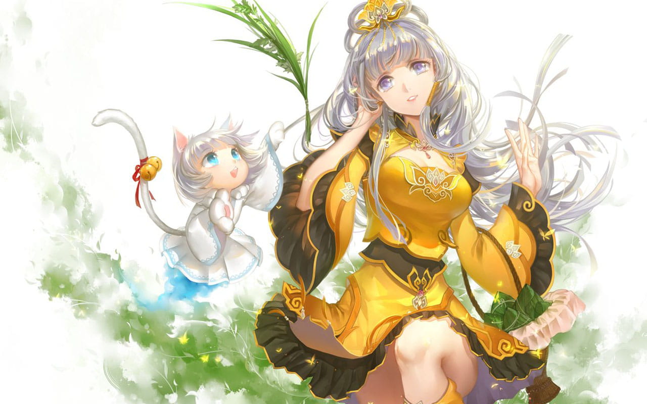 二次元综漫 美少女集合壁纸下载(1)