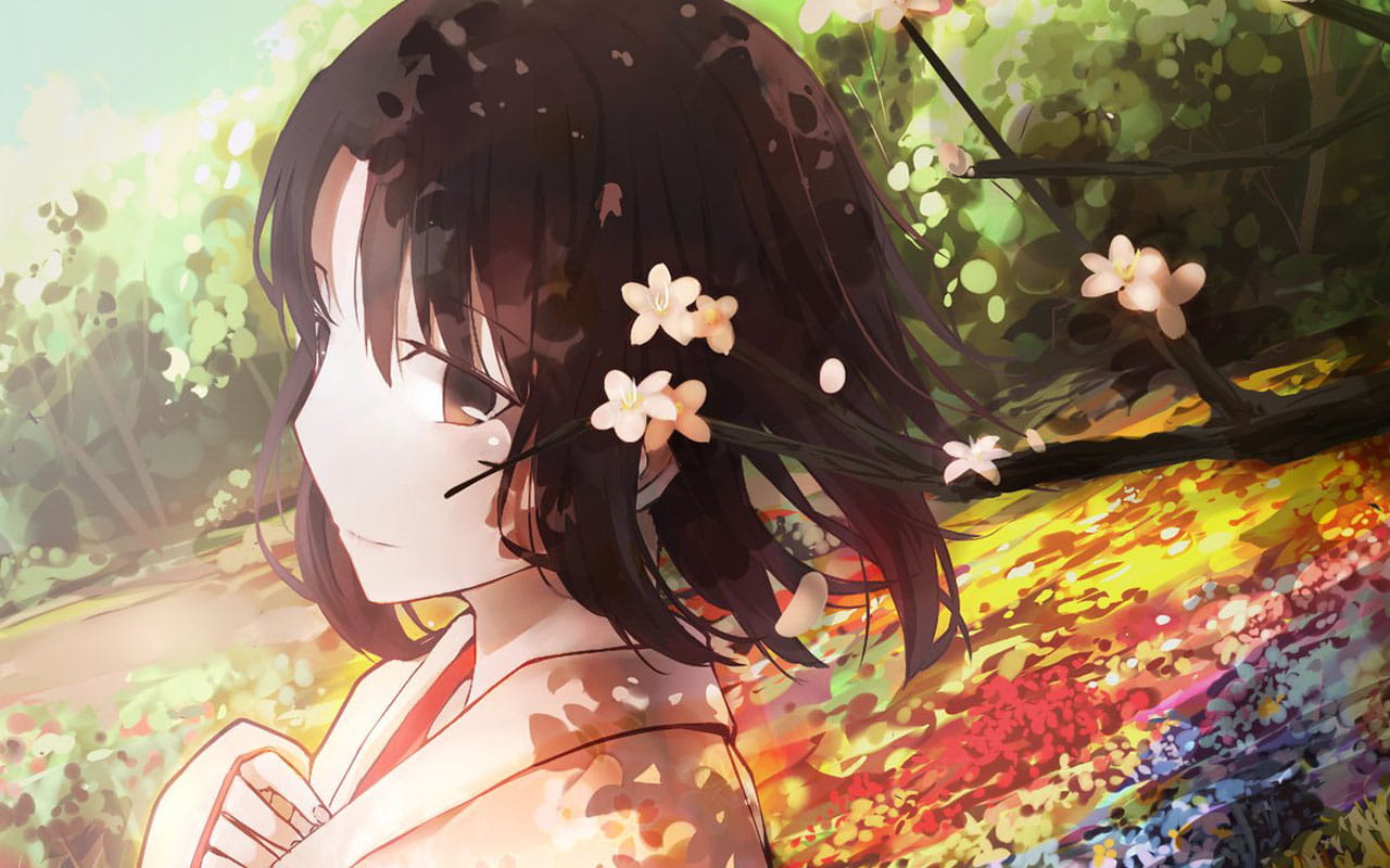 二次元综漫 美少女集合壁纸下载(1)