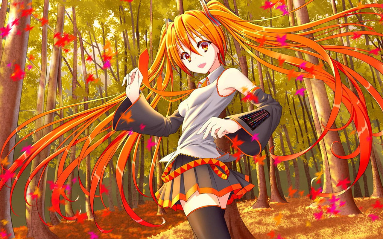 二次元综漫 美少女集合壁纸下载(1)