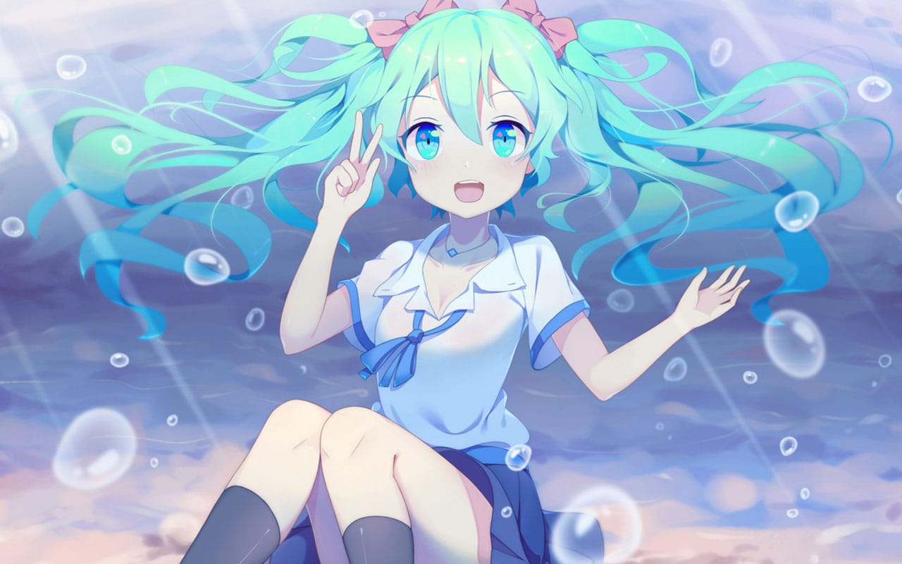 二次元综漫 美少女集合壁纸下载(1)