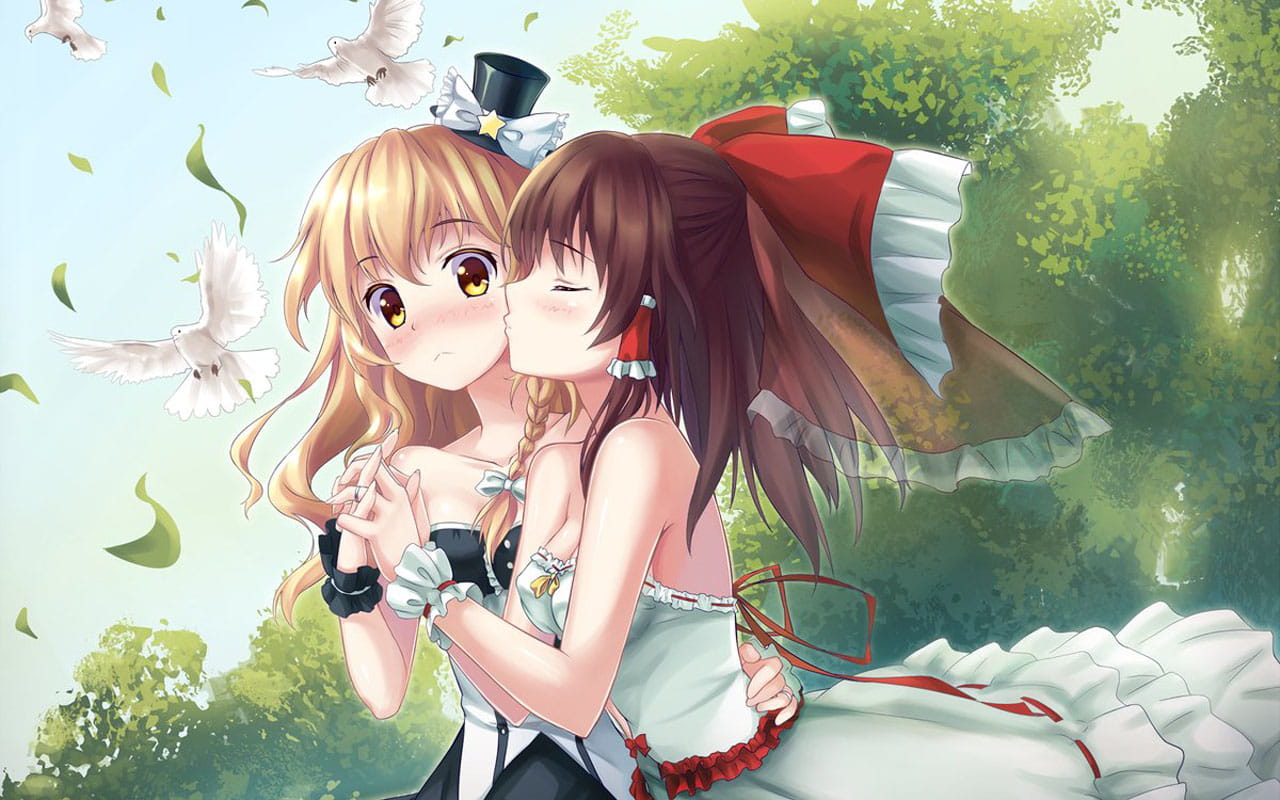 二次元综漫 美少女集合壁纸下载(1)