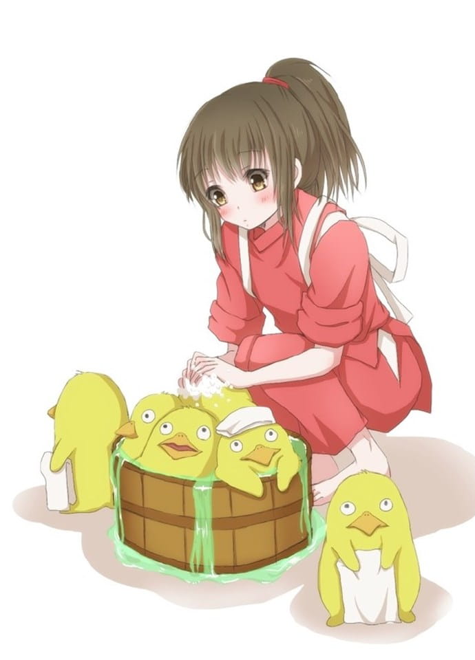 永远同在 千与千寻手机壁纸下载(1)