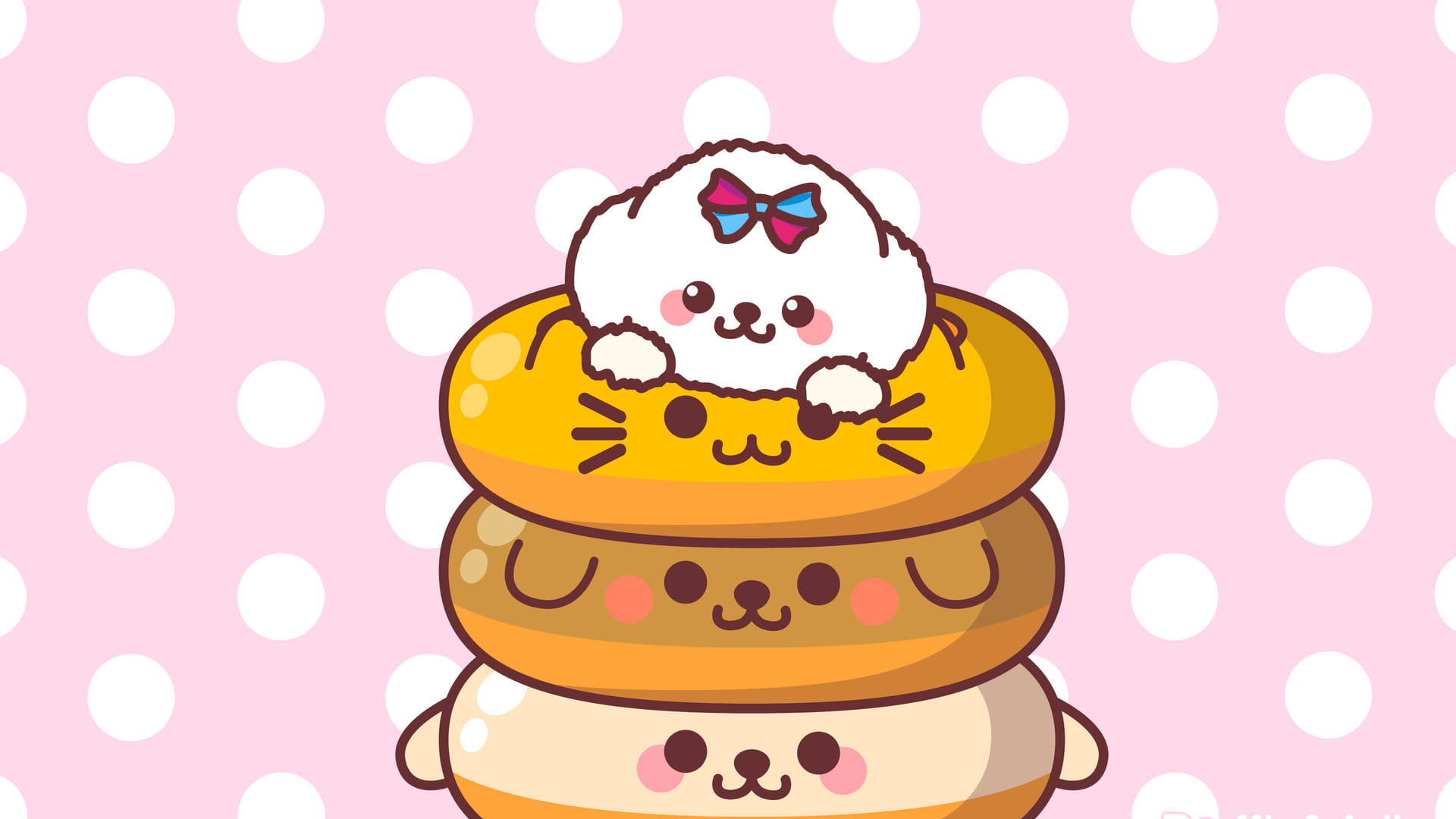 帕菲与艾迪西式点心萌萌哒壁纸第二辑(1)