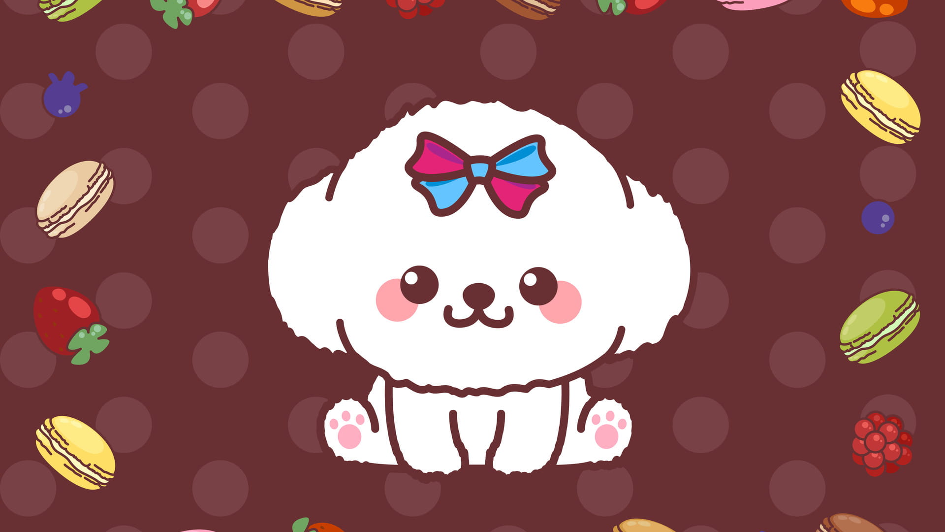 帕菲与艾迪西式点心萌萌哒壁纸第三辑(1)