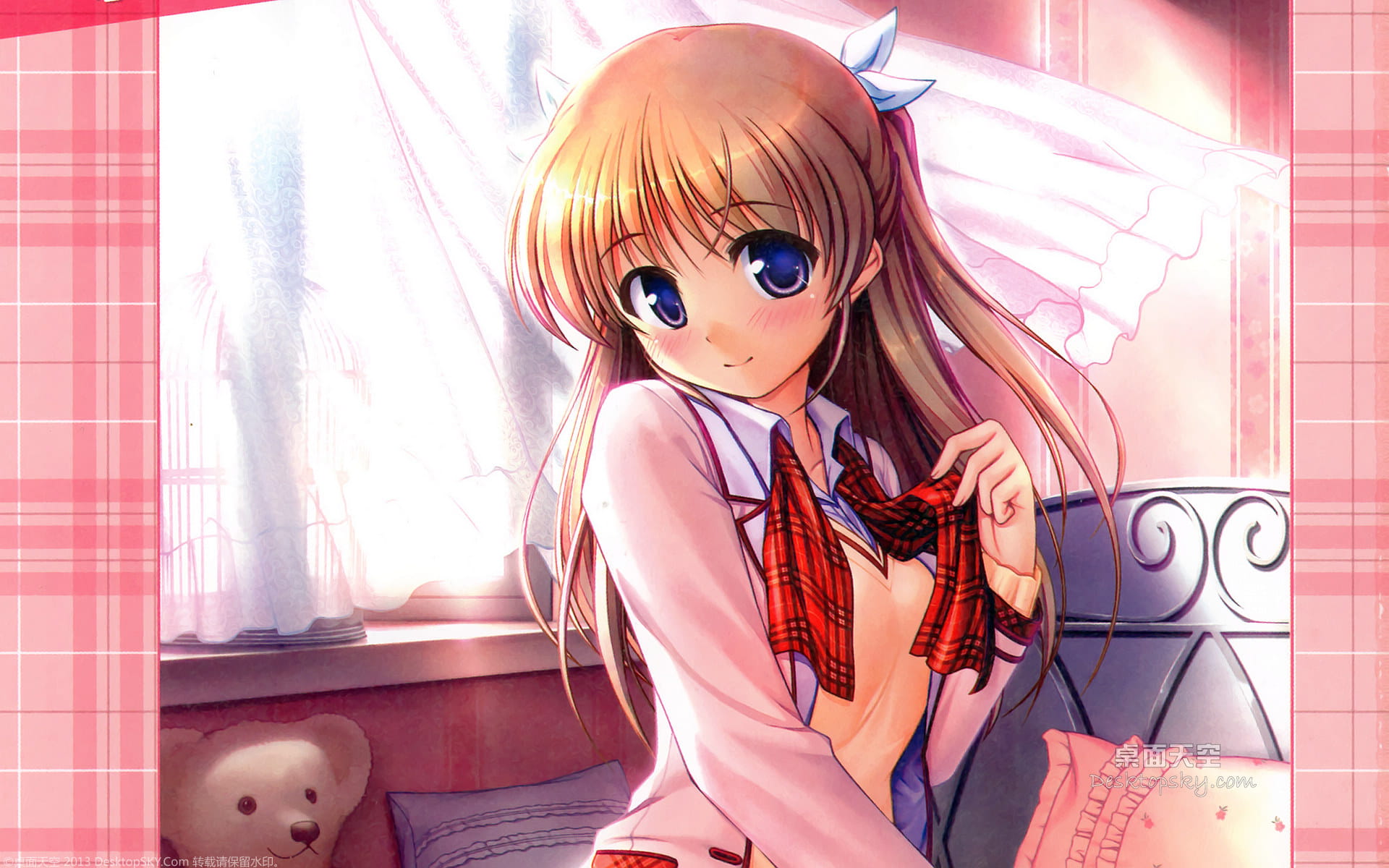 大图书馆的牧羊人动漫美少女高清电脑壁纸第二辑(1)