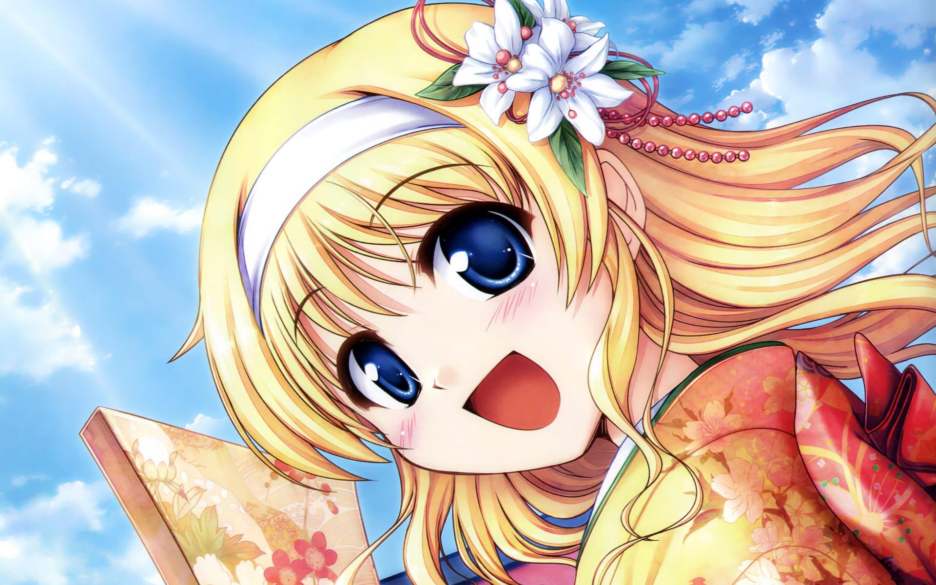 大图书馆的牧羊人动漫美少女高清电脑壁纸第二辑(1)