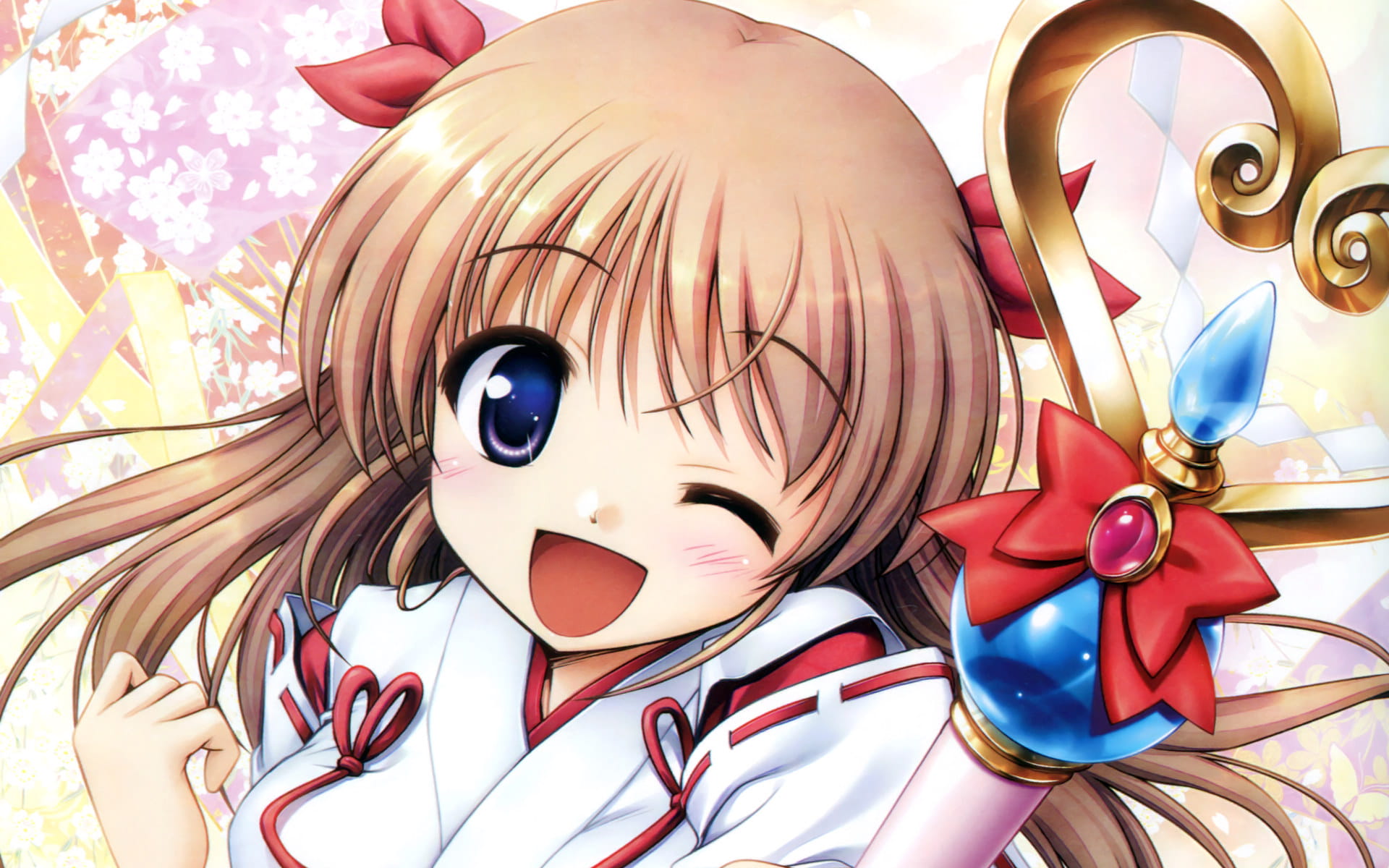 大图书馆的牧羊人动漫美少女高清电脑壁纸第二辑(1)