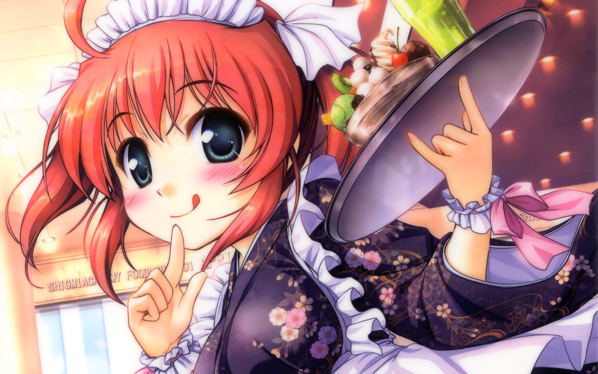 大图书馆的牧羊人动漫美少女高清电脑壁纸第三辑(1)