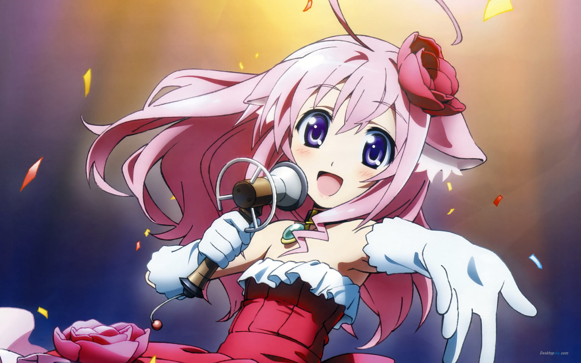 dog days 动漫美少女高清电脑壁纸下载第一辑(1)