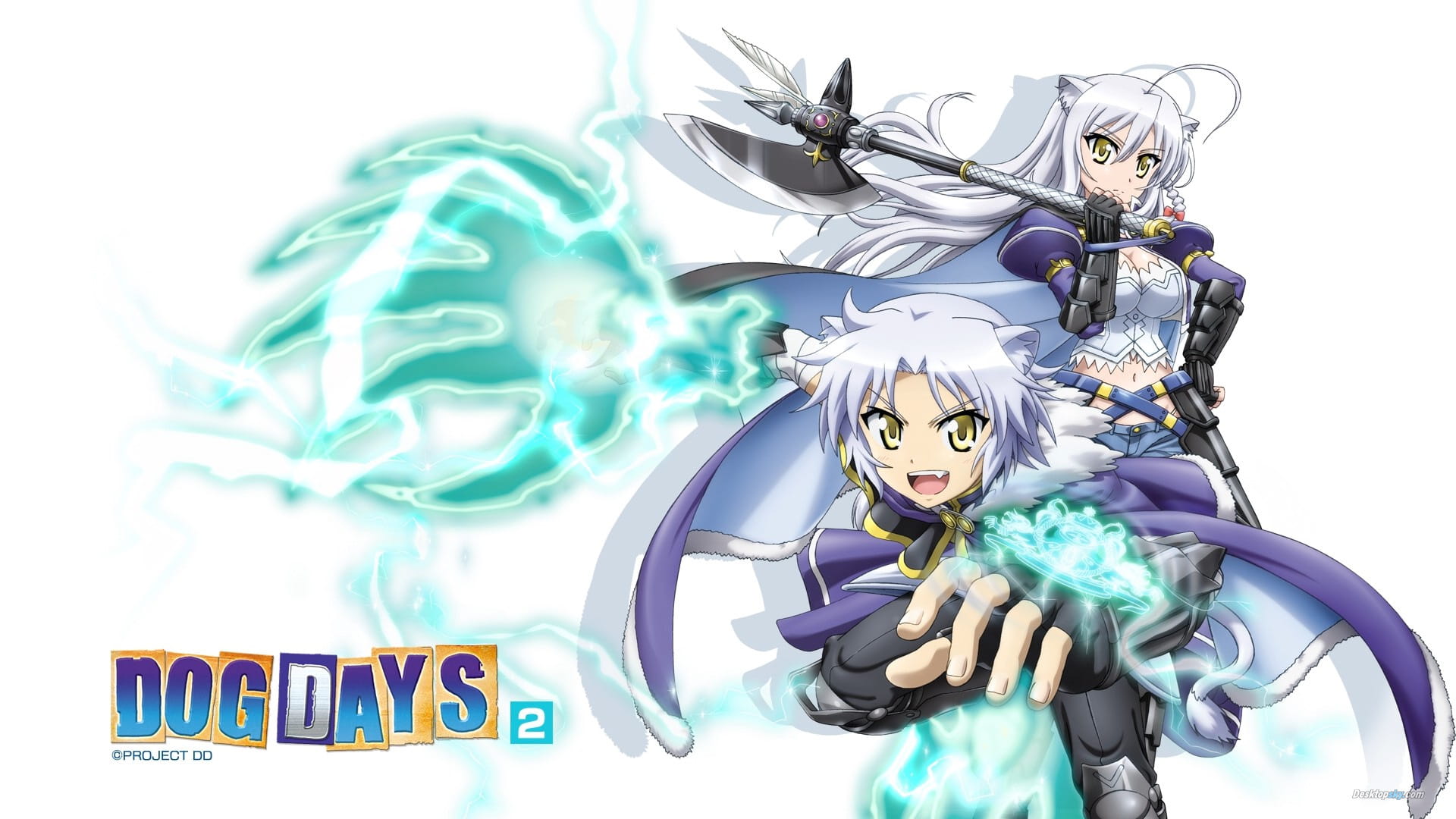 dog days 动漫美少女高清电脑壁纸下载第二辑(1)