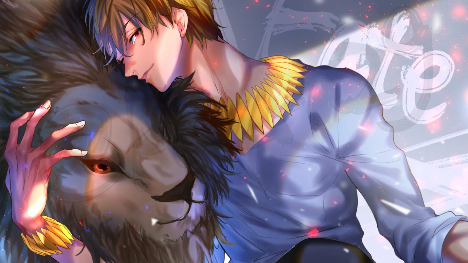 吉尔伽美什 金闪闪电脑壁纸下载(1)