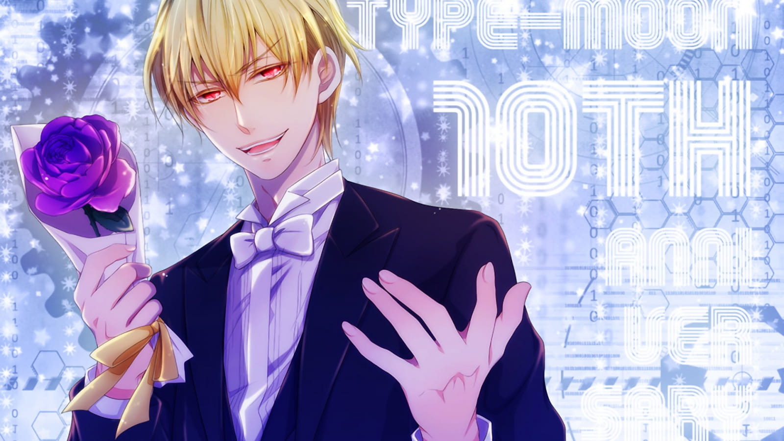 吉尔伽美什 金闪闪电脑壁纸下载(1)