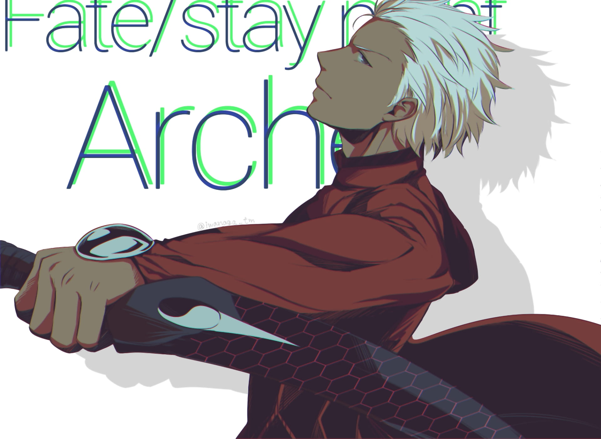 Archer红A Fate电脑壁纸下载(1)