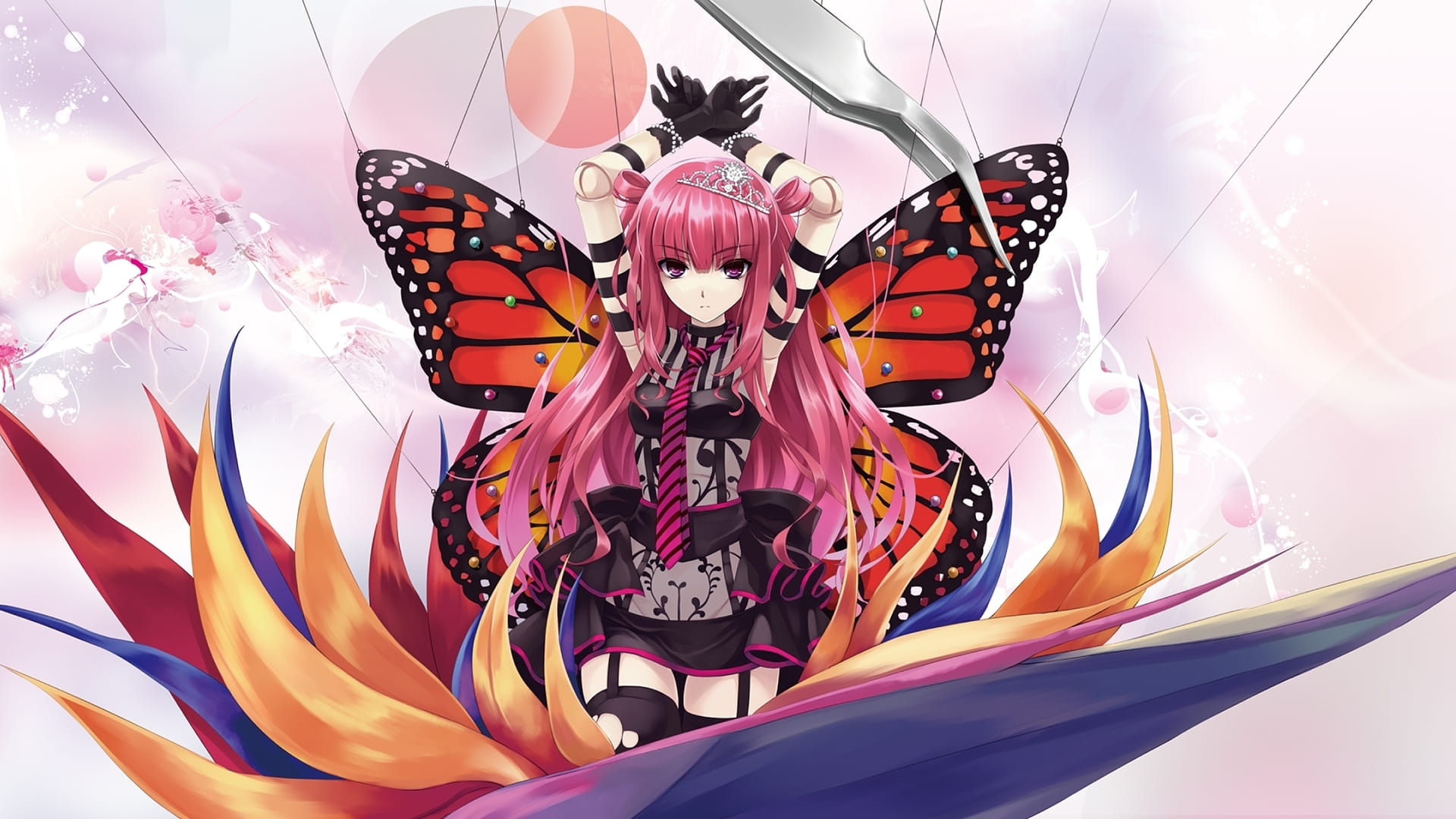 绚丽多彩的动漫人物 迷幻动漫壁纸(1)