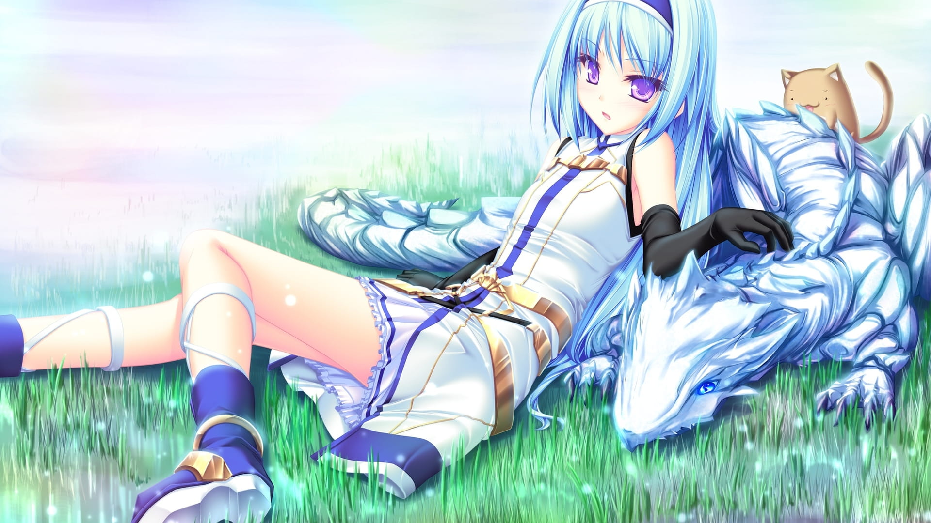 绚丽多彩的动漫人物 迷幻动漫壁纸(1)