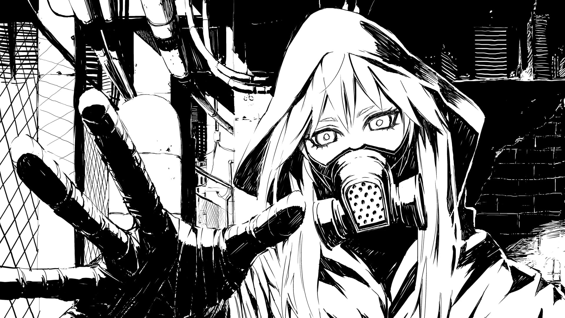 绚丽多彩的动漫人物 迷幻动漫壁纸(1)