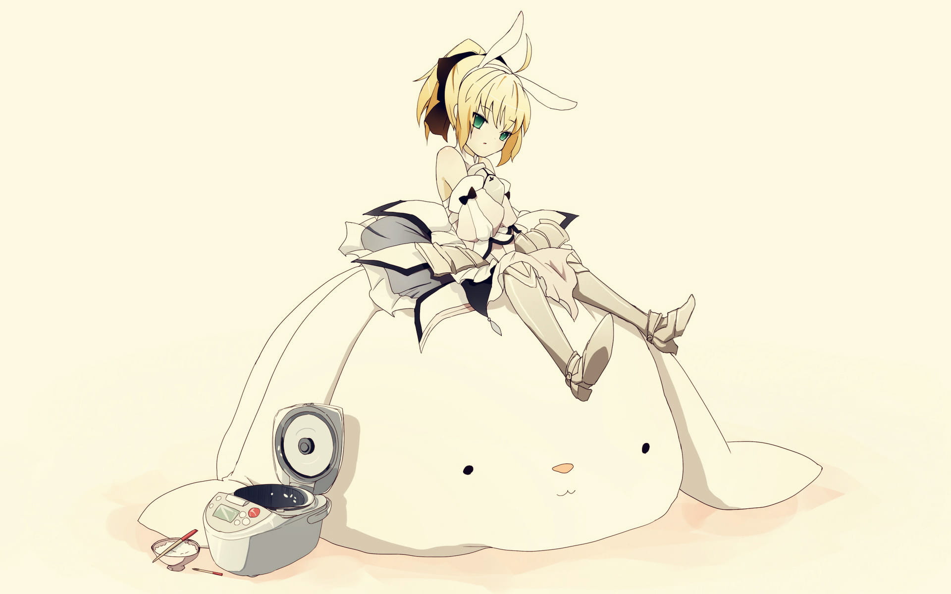 小saber超可爱 fate动漫壁纸下载(1)