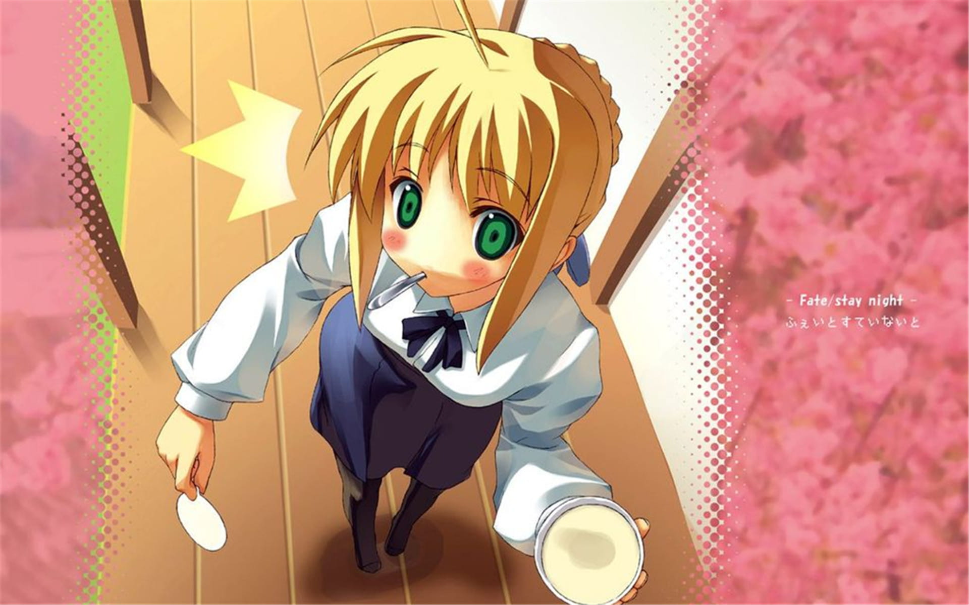 小saber超可爱 fate动漫壁纸下载(1)