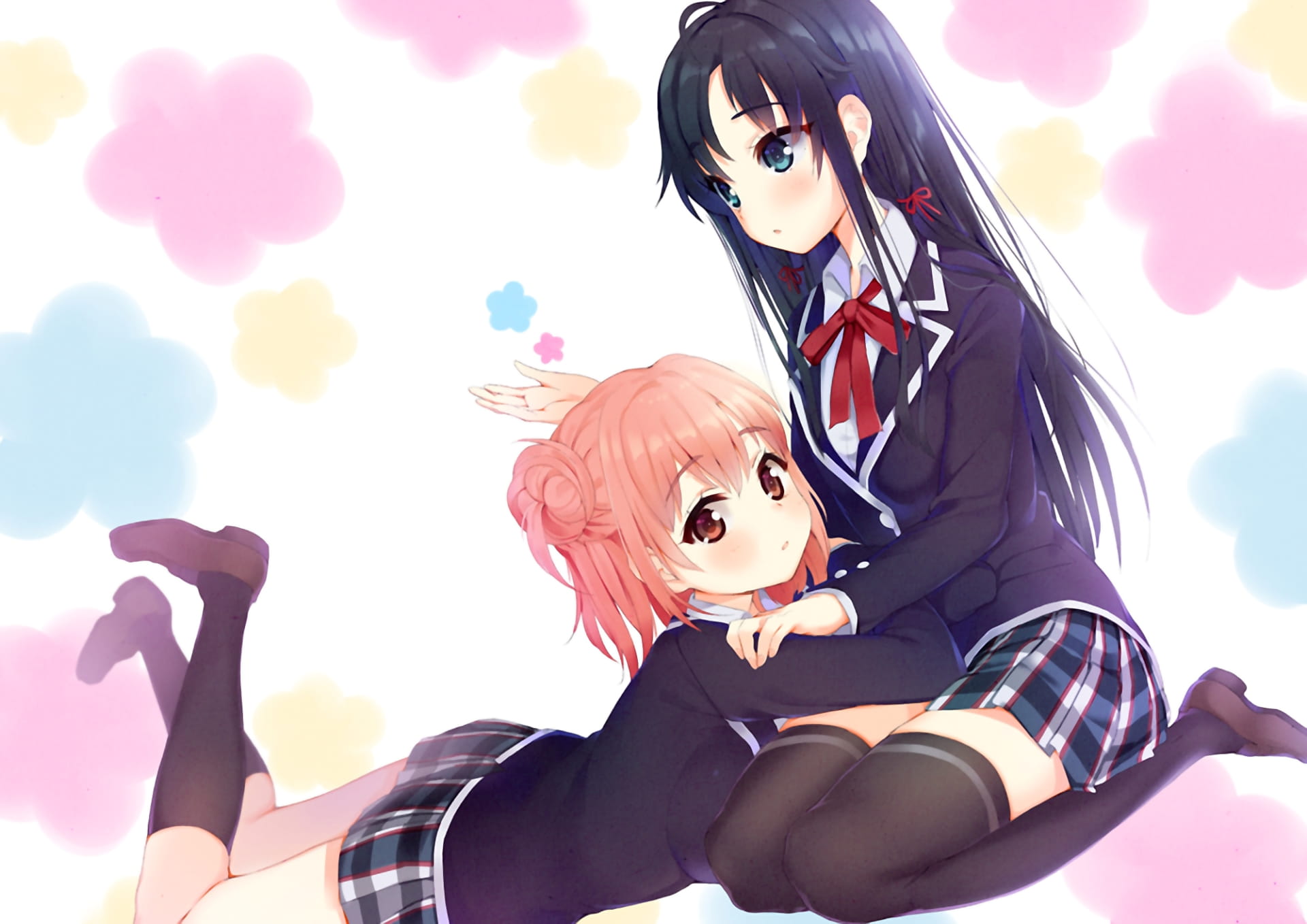 雪之下雪乃&由比滨结衣 电脑壁纸下载(1)