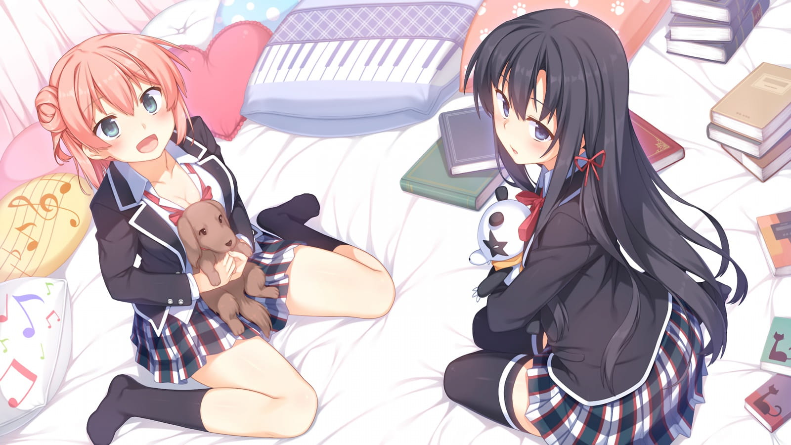 雪之下雪乃&由比滨结衣 电脑壁纸下载(1)