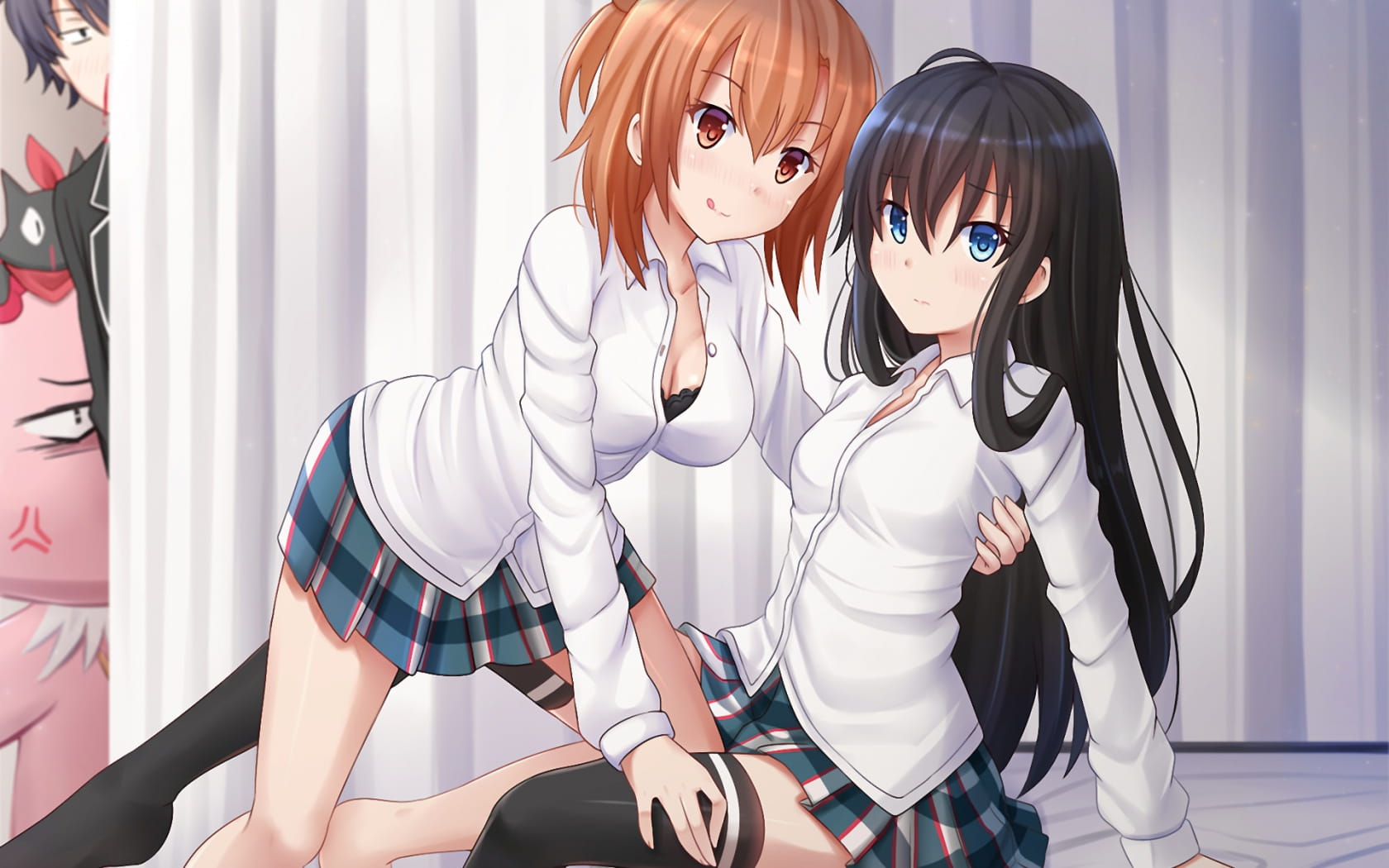 雪之下雪乃&由比滨结衣 电脑壁纸下载(1)