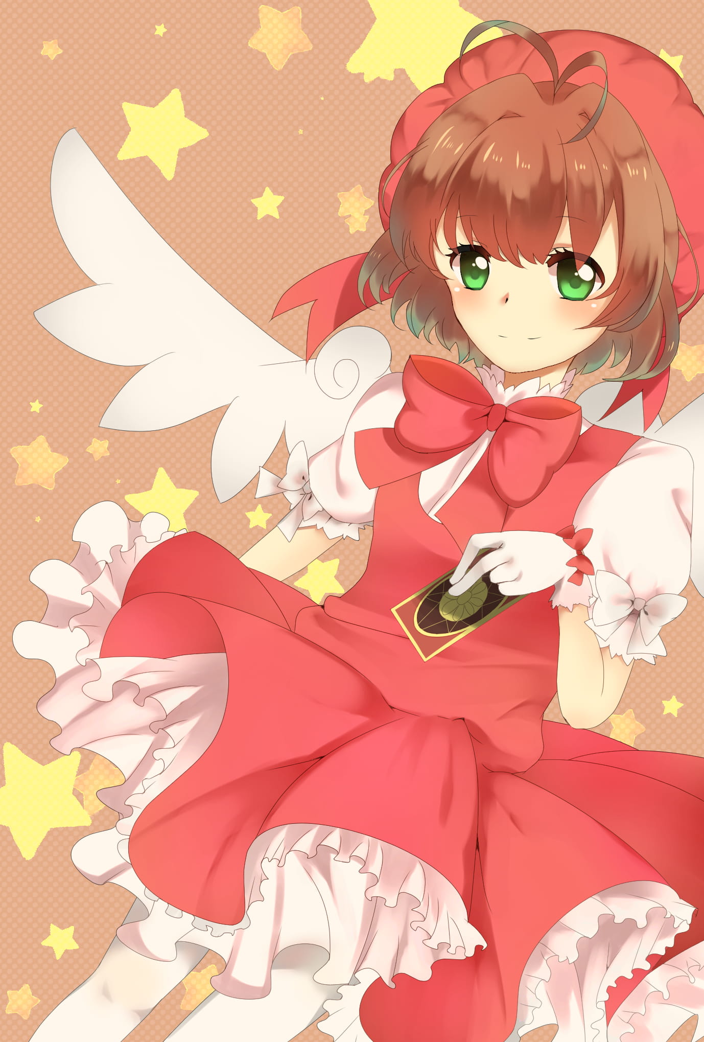 萌神出没 魔卡少女小樱手机壁纸(1)