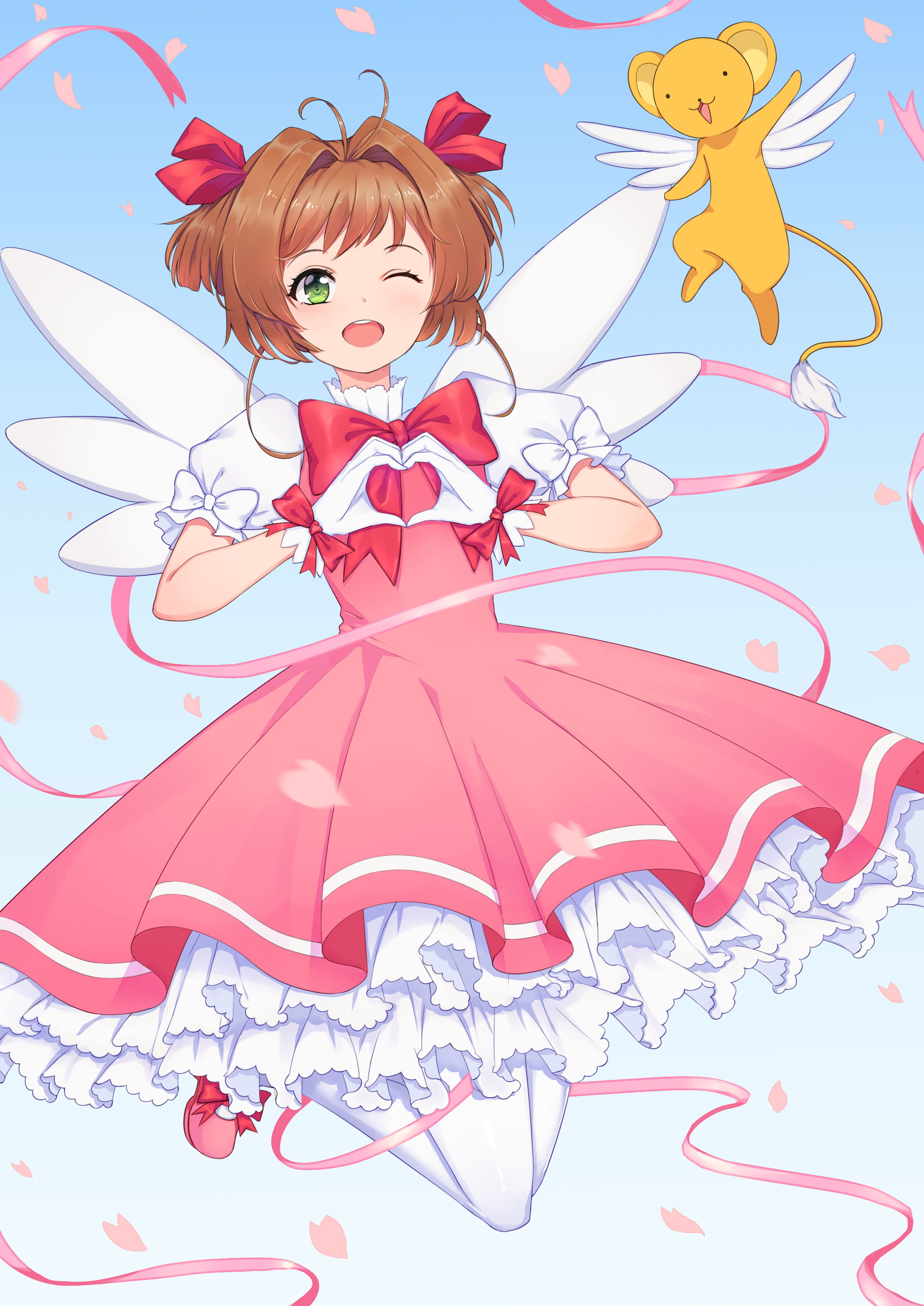 萌神出没 魔卡少女小樱手机壁纸(1)