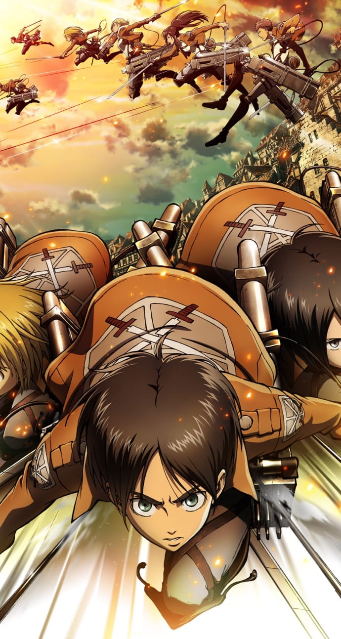 第二季来袭！进击的巨人高清手机壁纸(1)