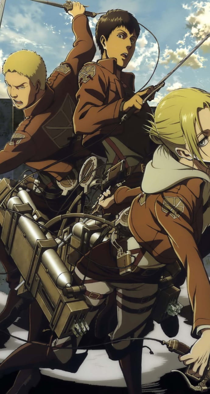 第二季来袭！进击的巨人高清手机壁纸(1)