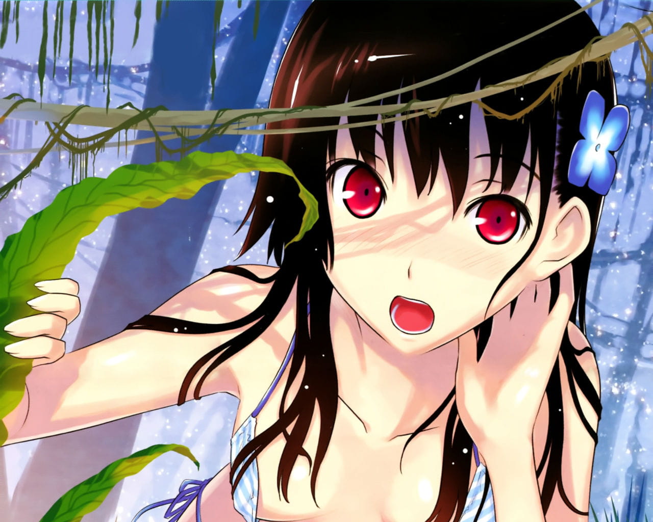 超萌的僵尸娘 散华礼弥电脑壁纸下载(1)