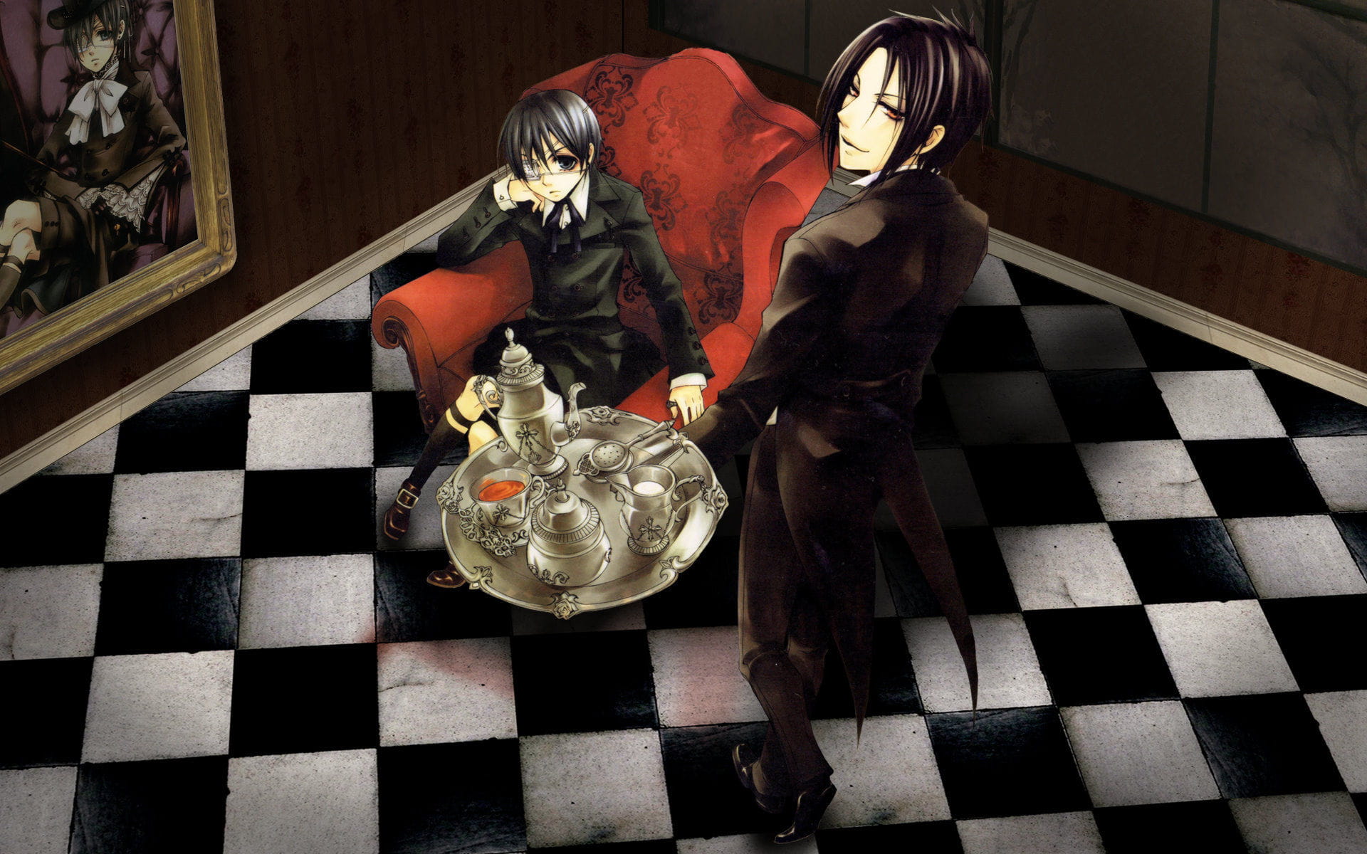 黑执事夏尔高清电脑壁纸下载(1)