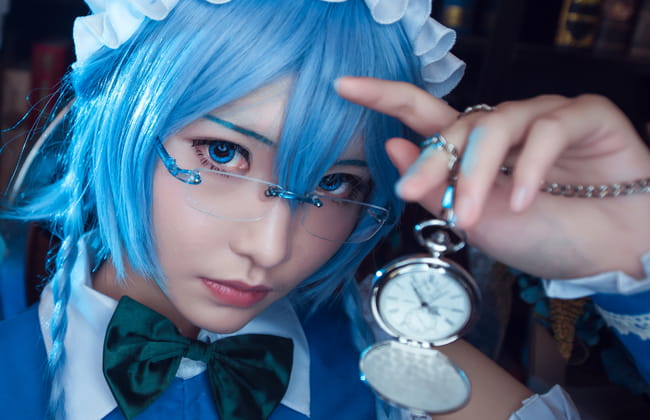 东方眼镜乡 十六夜咲夜 cosplay(1)