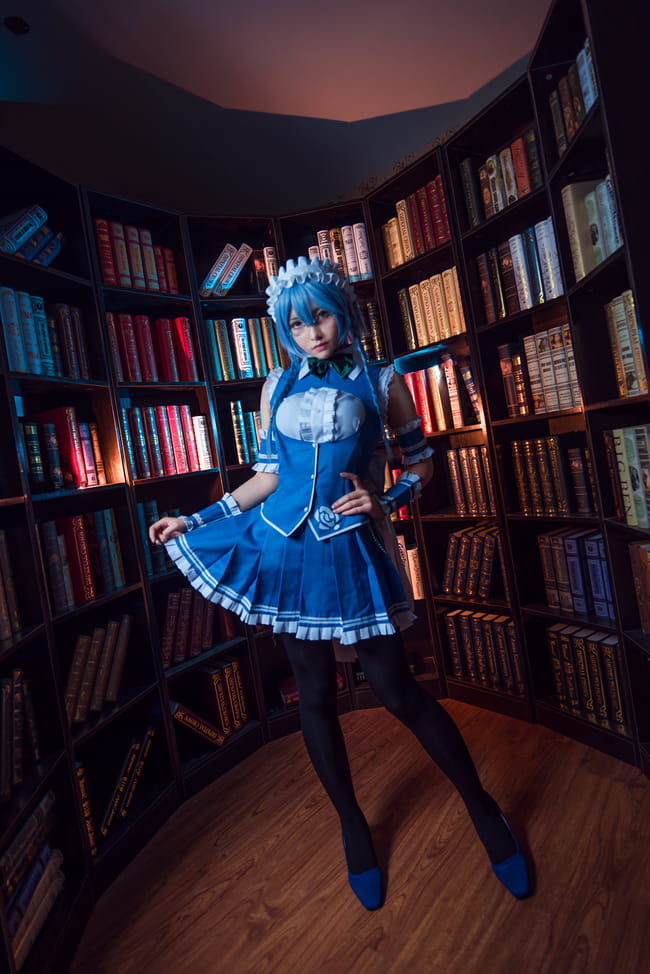 东方眼镜乡 十六夜咲夜 cosplay(1)