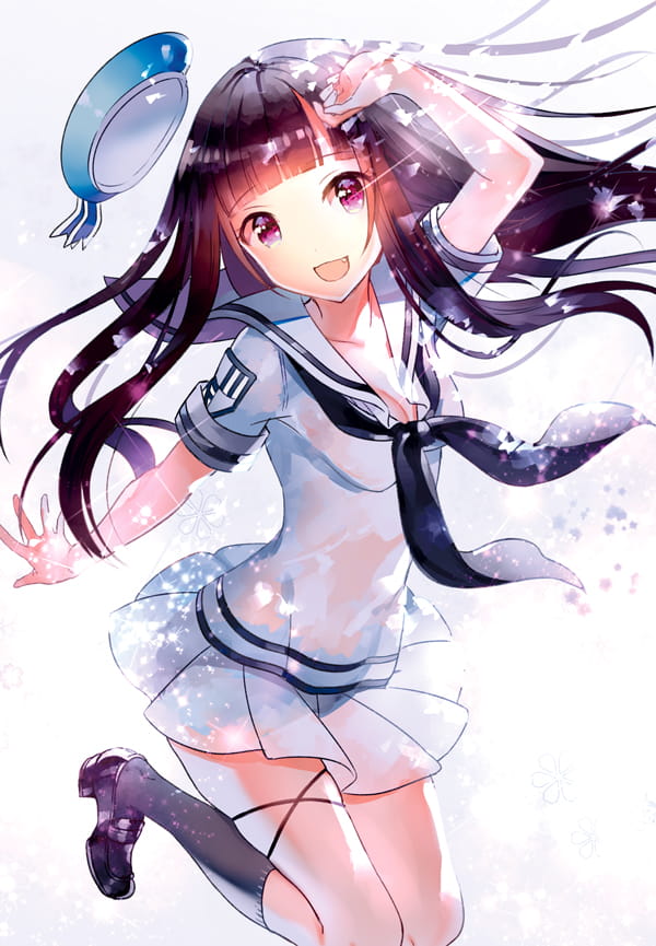 黑长直小姐姐 手机壁纸精选(1)