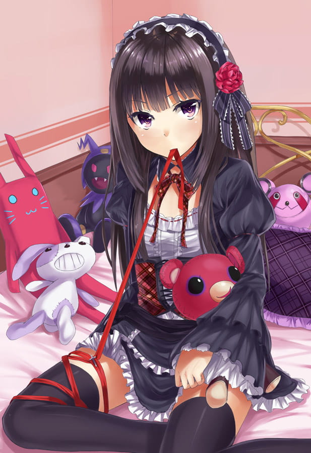 黑长直小姐姐 手机壁纸精选(1)