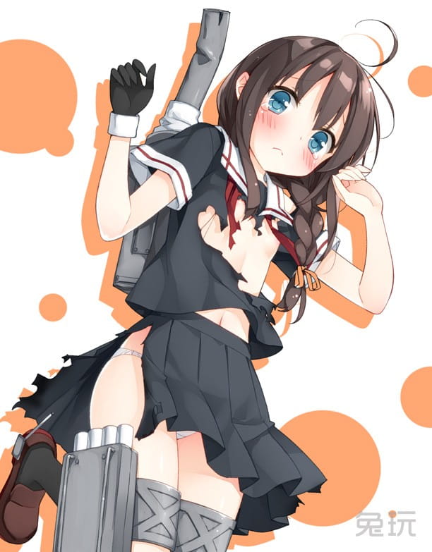 舰娘时雨 精选手机壁纸图包(1)