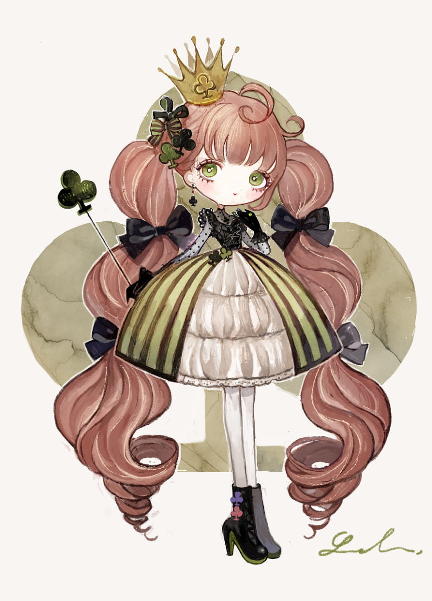 原创人物系列 哥特小萝莉手机壁纸(1)