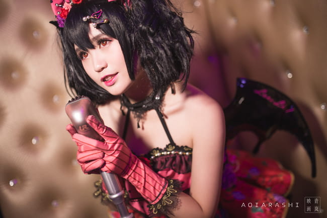 新人完美cos矢泽妮可 小恶魔觉醒