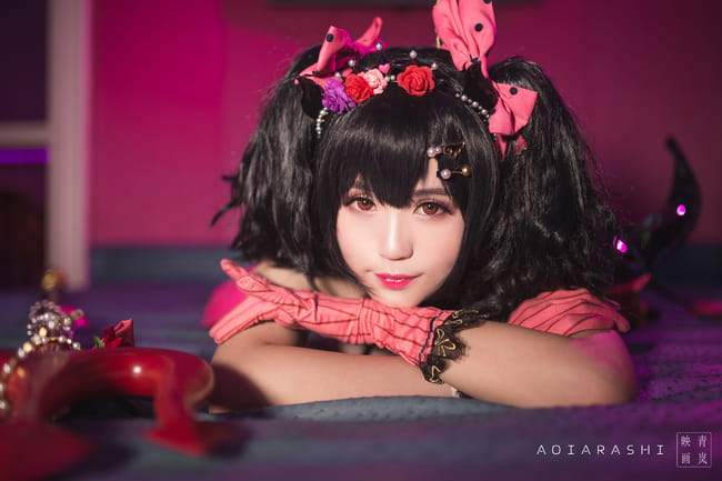 新人完美cos矢泽妮可 小恶魔觉醒